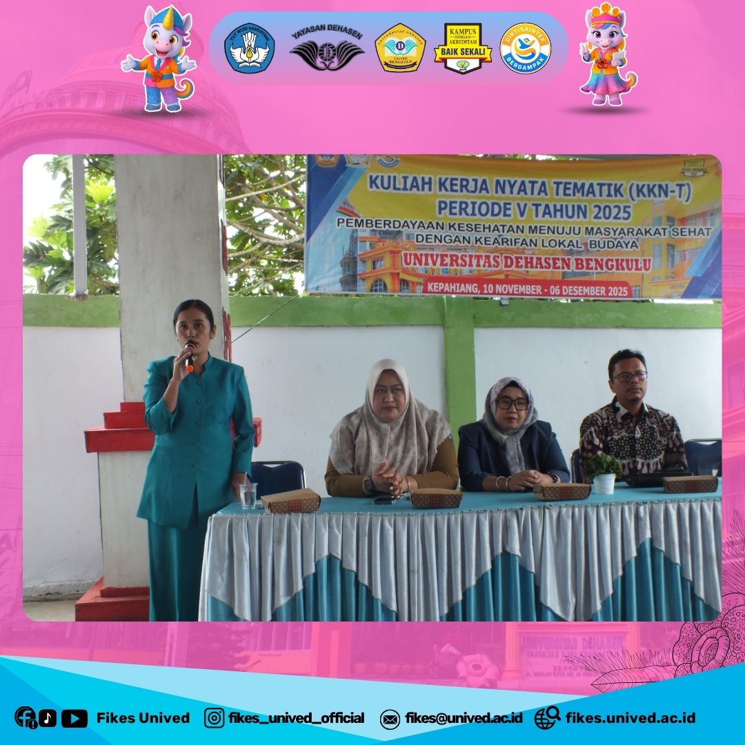 Sambutan Dekan FIKes Unived